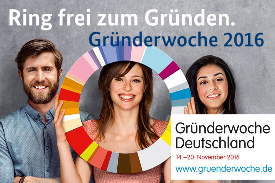 Im November 2016 öffnet INTAGUS im Rahmen der Gründerwoche in Deutschland seine Türen.